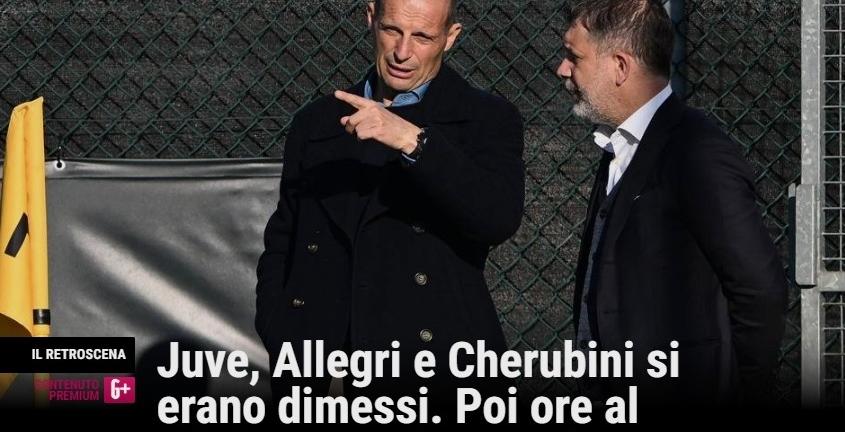 阿格里,阿莱格里辞职