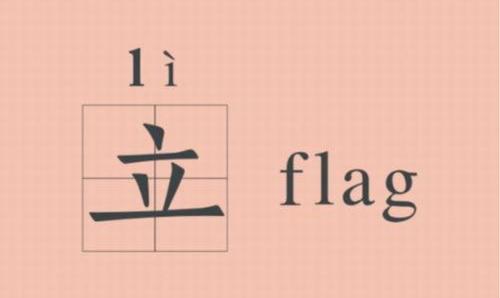 立个目标能说flag吗？（立flag）