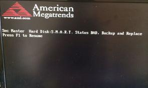 双硬盘开机提示按f1或者f2？（开机要按f1怎么解决）