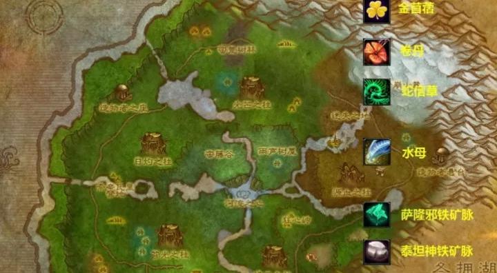 索拉查盆地矿点分布图_索拉查盆地
