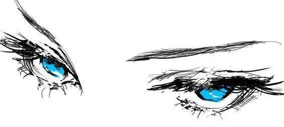 漫画眼睛画法_动漫人物眼睛画法