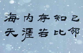 海内存知己,天涯若比邻的意思？（海内存知己天涯若比邻的意思）