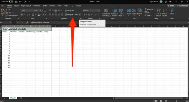 excel怎么合并单元格（excel怎么合并单元格）