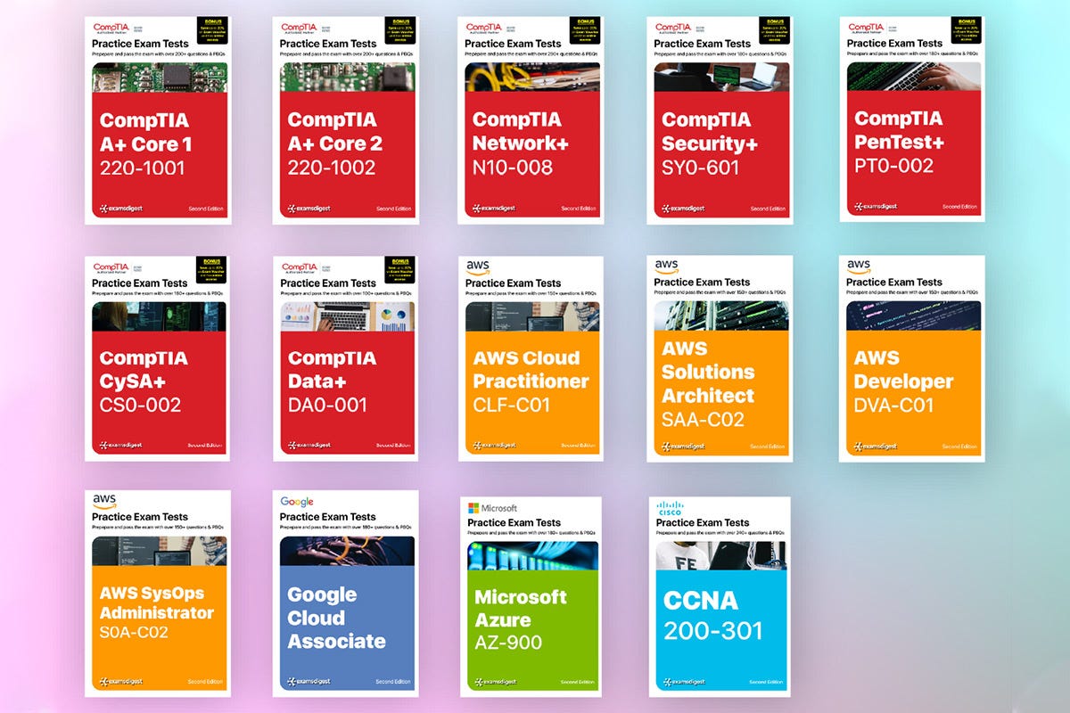 使用 20 美元的捆绑包学习 AWS、CompTIA 和其他 IT 考试