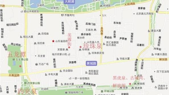 泉城路属于哪个区域_泉城路属于哪个区
