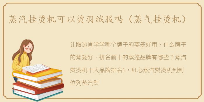 蒸汽挂烫机可以烫羽绒服吗（蒸气挂烫机）