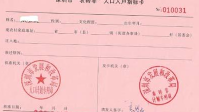 农转非政策是哪年开始的?_农转非政策