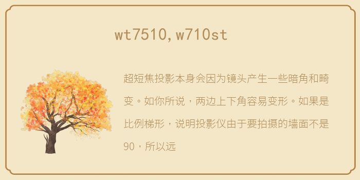 wt7510,w710st