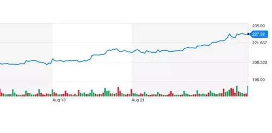 苹果股价上涨多少_苹果股价上涨