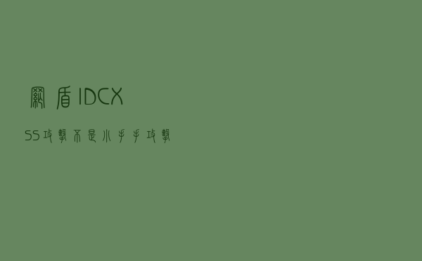 网盾IDC：XSS攻击？不是小手手攻击！