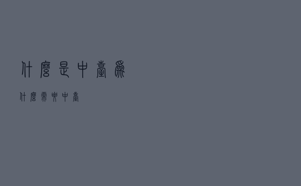 什么是中台，为什么需要中台