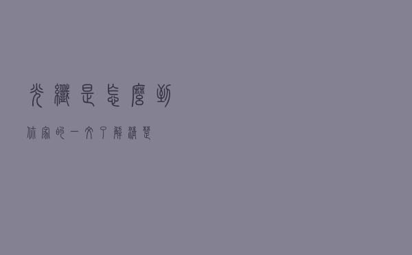 光纤是怎么到你家的？一文了解清楚