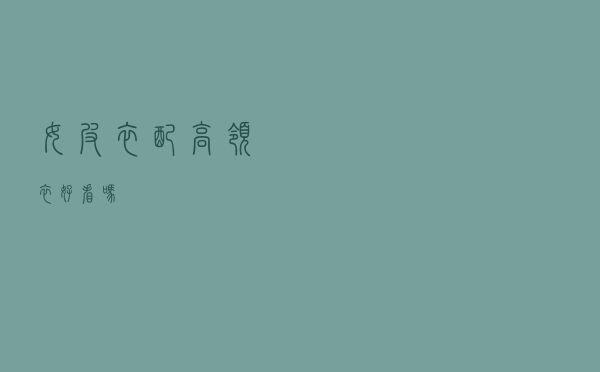 女皮衣配高领衣好看吗