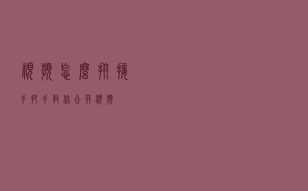 视频怎么拼接？手把手教你合并视频
