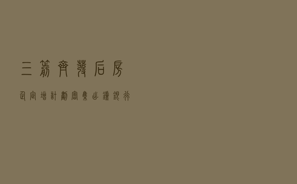 “三箭齐发”后，房企定增计划密集出炉，银行、券商奔忙