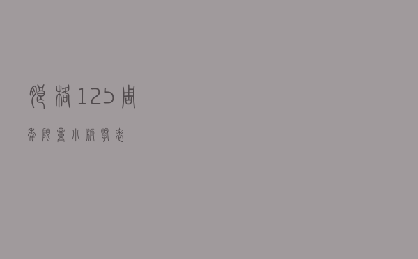 朗格 1 25周年限量小版腕表