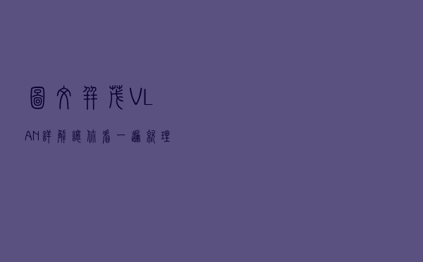 图文并茂 VLAN 详解，让你看一遍就理解 VLAN