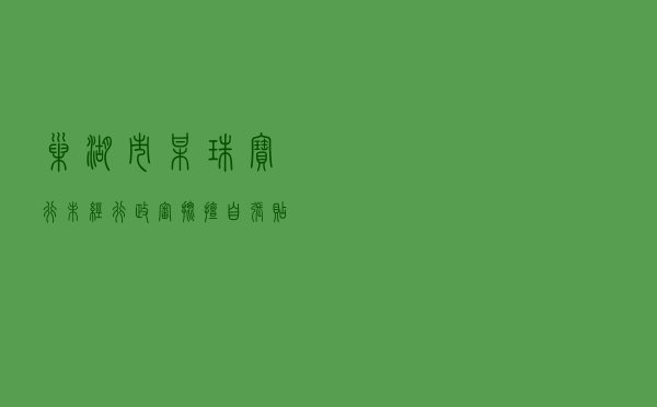 巢湖市某珠宝行未经行政审批擅自张贴宣传品案