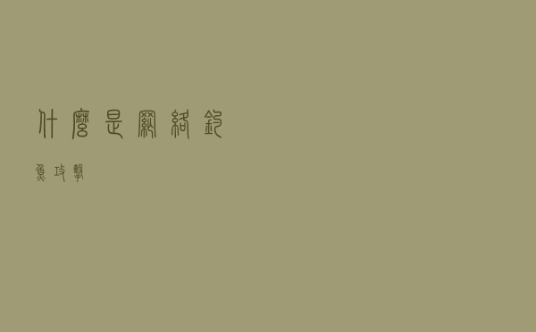 什么是网络钓鱼攻击？