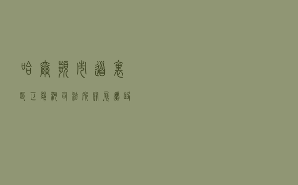 哈尔滨市道里区正阳河司法所开展道路交通安全法宣传教育活动