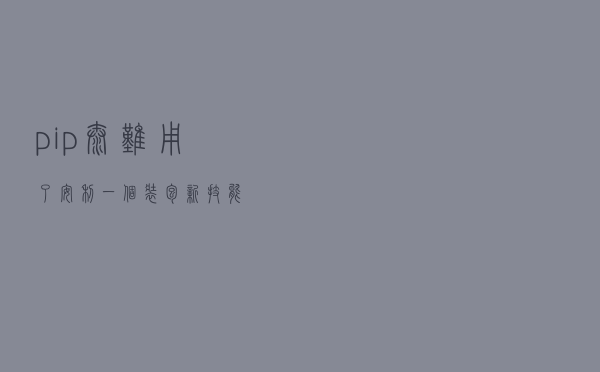 pip 太难用了，安利一个装包新技能