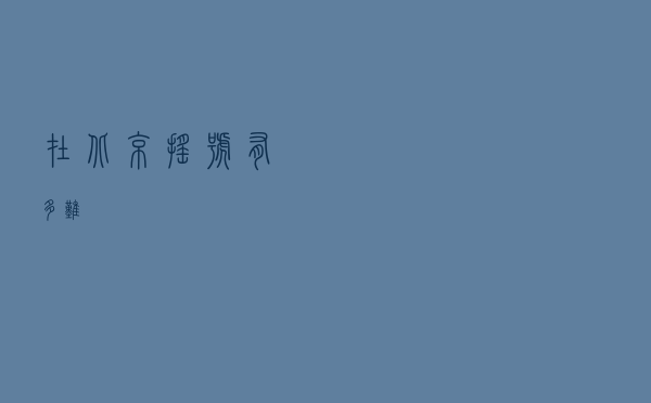 在北京摇号有多难？