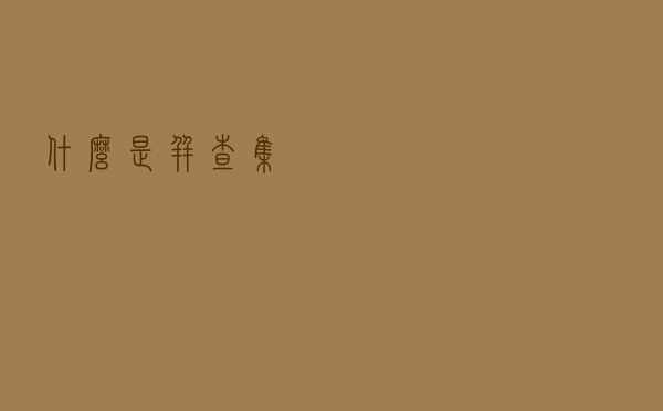 什么是“并查集”？
