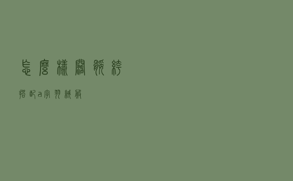 怎么样阔腿裤搭配a字羽绒服