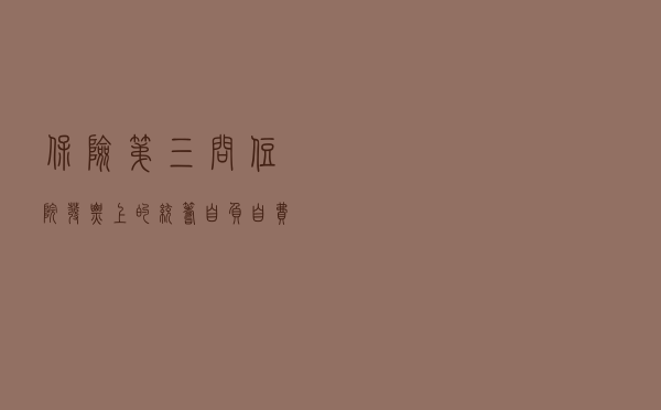 保险第三问：住院发票上的统筹、自负、自费、个人支付怎么理解