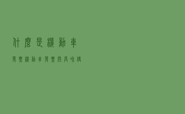 什么是机动车发票？机动车发票开具和使用的基本要求和规则有哪些？