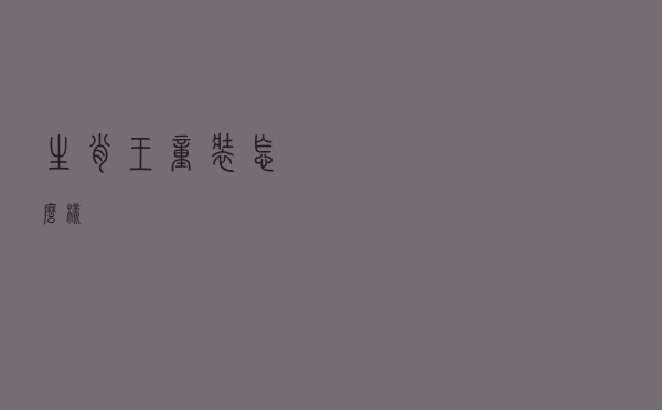 生肖王童装怎么样