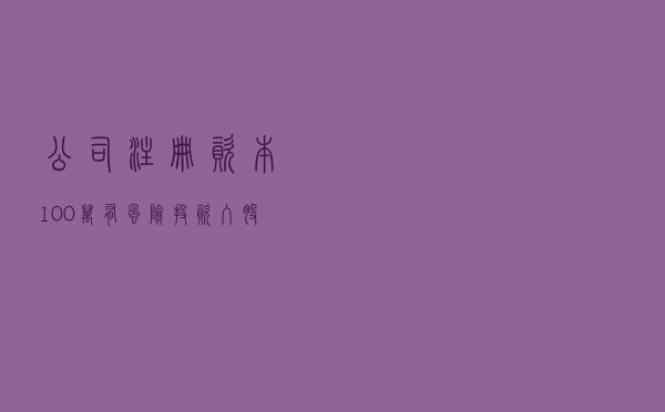 公司注册资本100万，有风险投资入股300万，怎么变更注册资本？