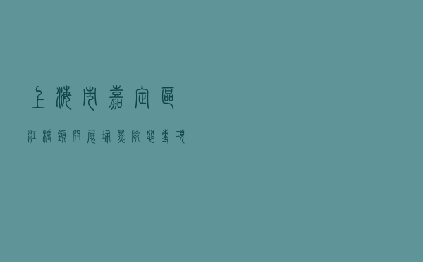 上海市嘉定区江桥镇开展扫黑除恶专项斗争法治宣传活动