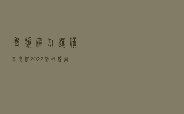 “老赖”无力还债怎么办？2022法律规定：除房车4种财产也能执行