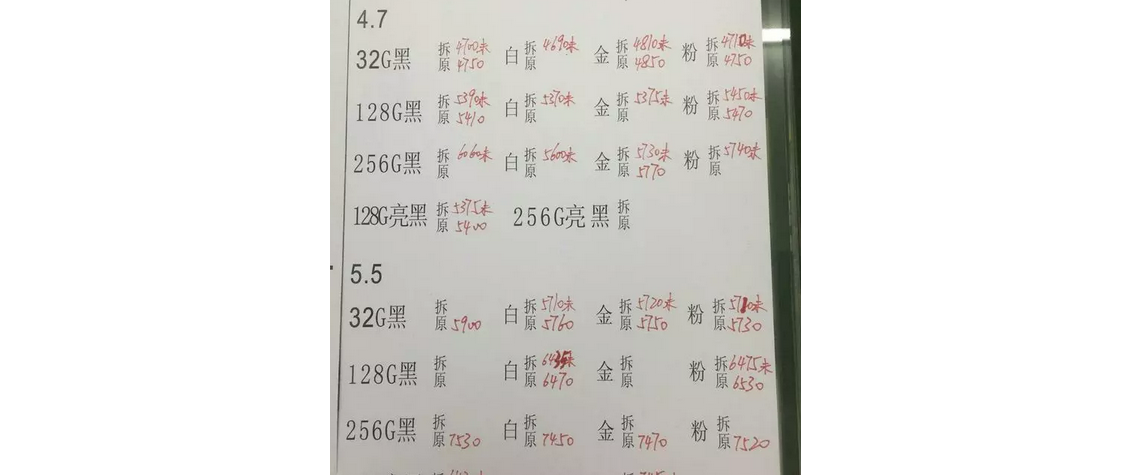 港版iPhone7价格优势尽失靠“质量”在水货市场苟延残喘