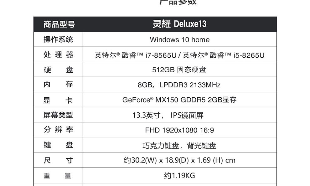 华硕上架其旗下全新笔记本产品——华硕灵耀Deluxe13