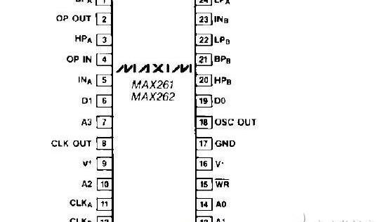 max3237引脚功能图_max262引脚图及功能