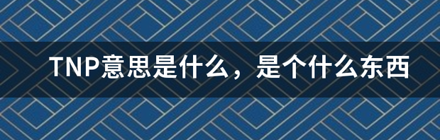 TNP意思是什么，是个什么东西 抗氧剂tnp