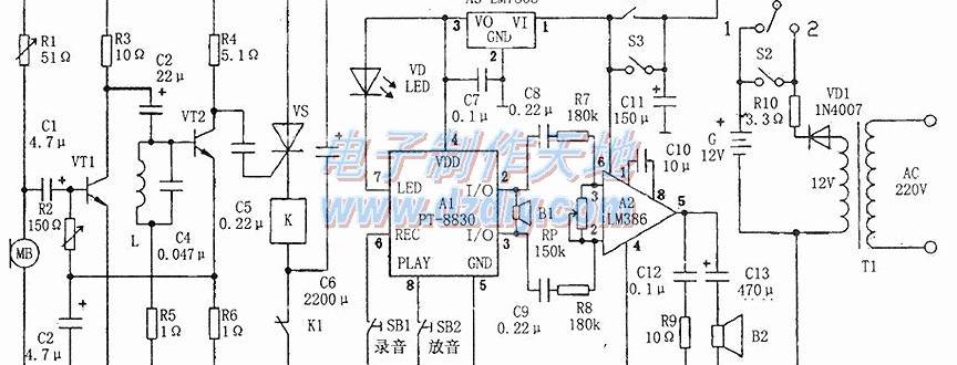 电子驱鸟器的工作原理及制作过程_电子驱鸟器的工作原理及制作