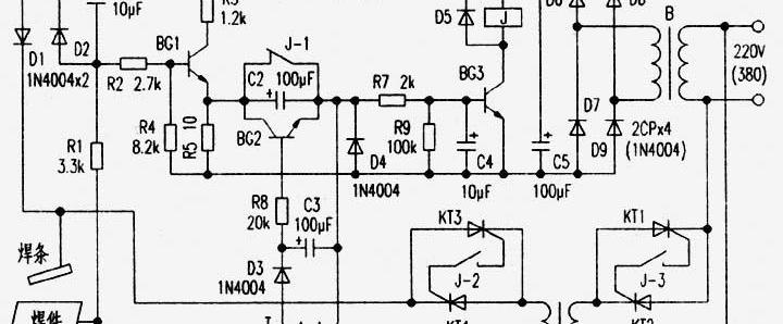 焊机可控硅触发电路_用可控硅控制的电焊机自动启停装置
